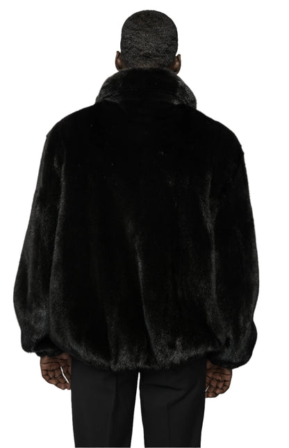 Black Diamond Mink Bomber